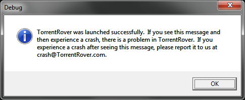 UI doesn't open